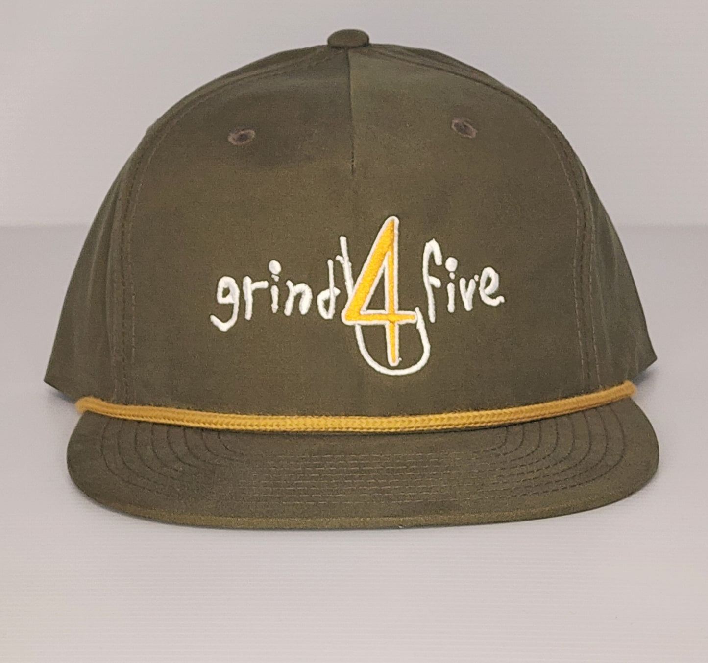 grind4five embroidery hat